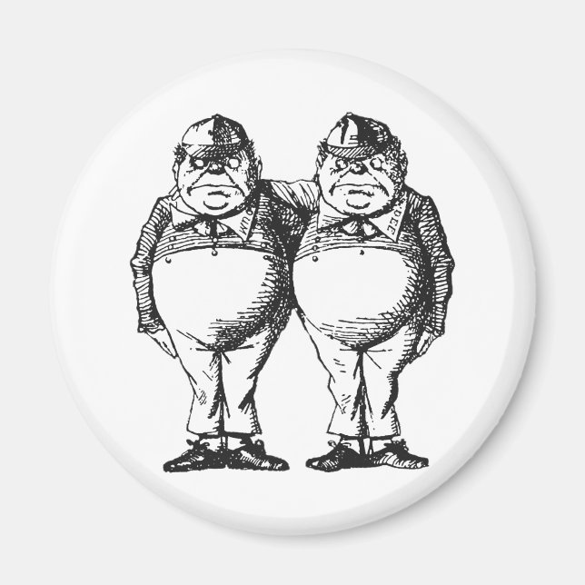Imã Tweedledum & Tweedledee (Frente)