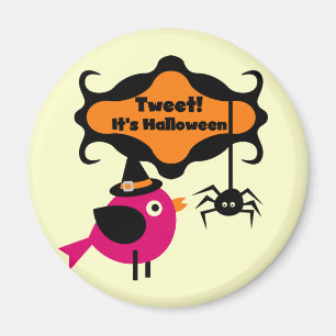 Imã Tweet Halloween T-shirts e presentes