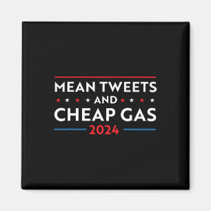 Imã Tweets E Gás Barato Engraçado 2024 Pro Trump Men M