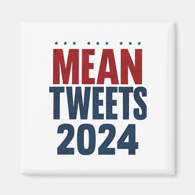 Imã Tweets Médios 2024 Engraçado Trump Eleitoral (Frente)