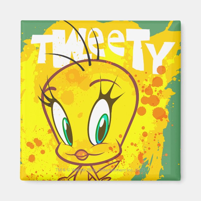 Imã Tweety com nome (Frente)