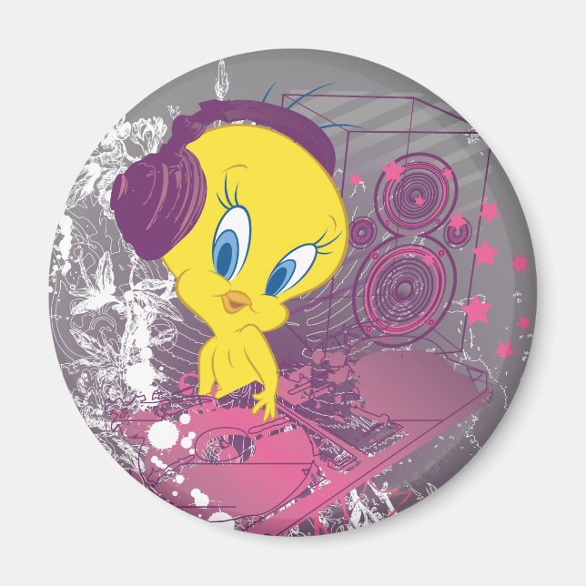 Imã TWEETY™ Djing (Frente)