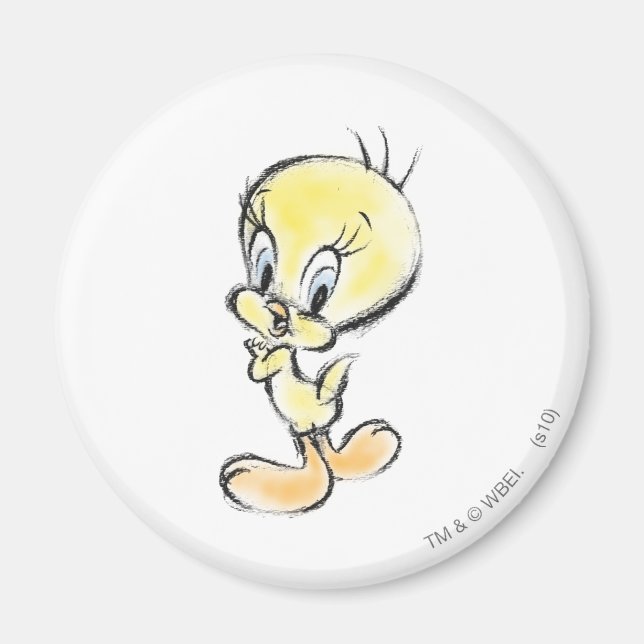Imã Tweety - Entrega (Frente)