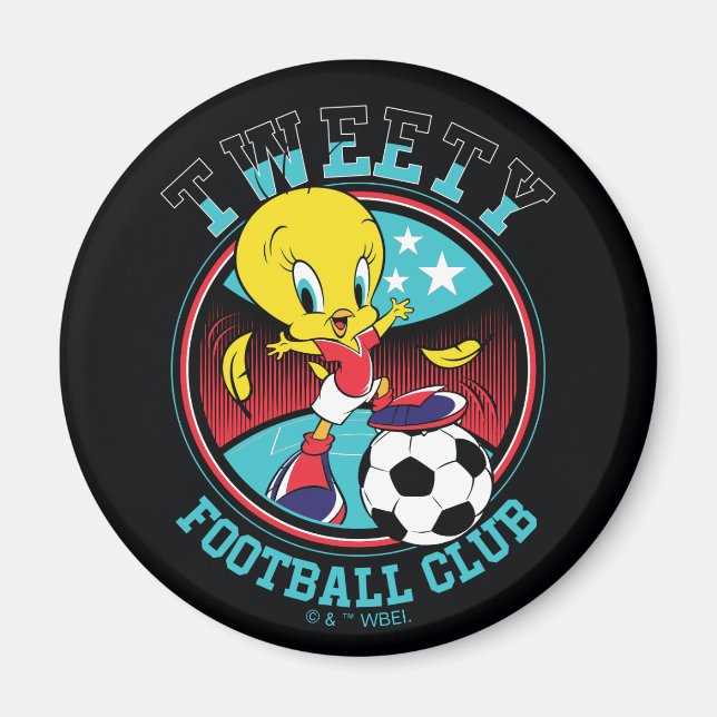 Imã TWEETY™ Football Club Badge (Frente)