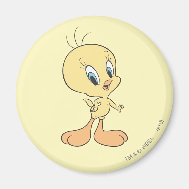Imã TWEETY™ Nas Nuvens Pose 21 (Frente)