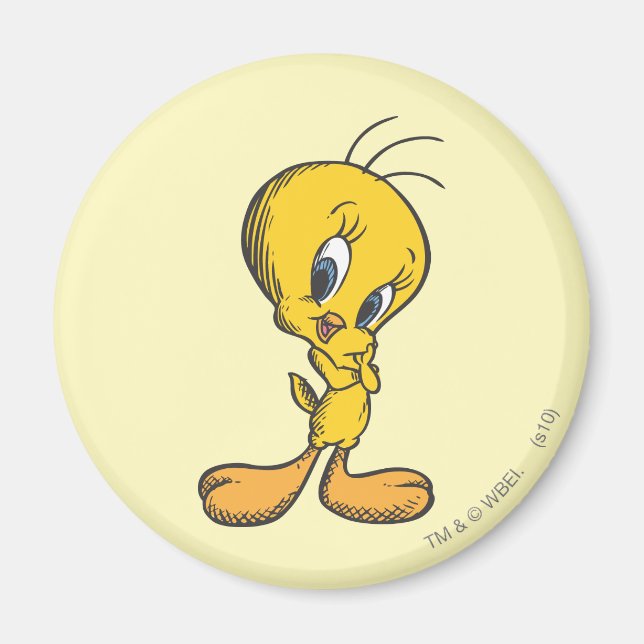 Imã Tweety tímido (Frente)