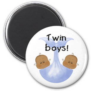 Imã Twin Boys Afro-Americanos