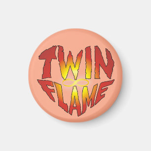 Imã Twin Flame Heart