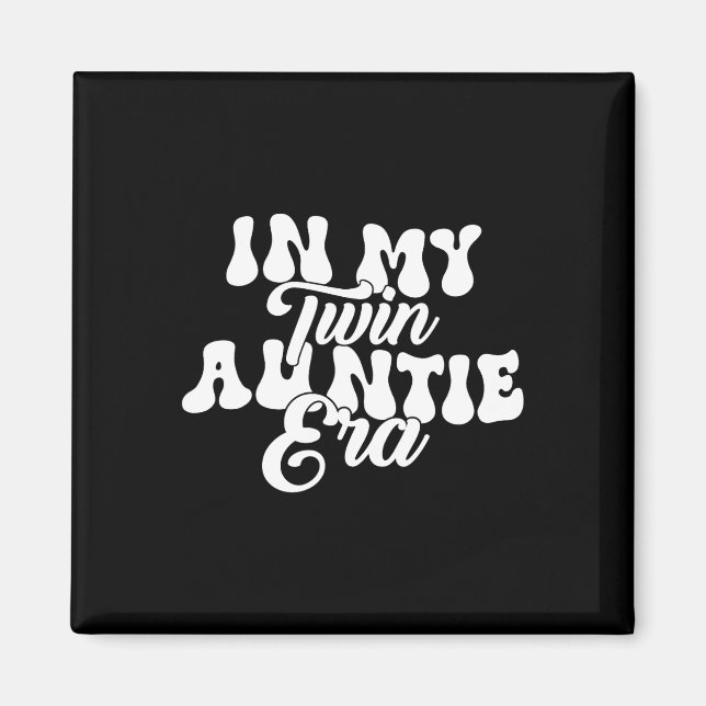 Imã Twin Mãe Gravidez Anunciando Engraçado No Meu Gême (Frente)