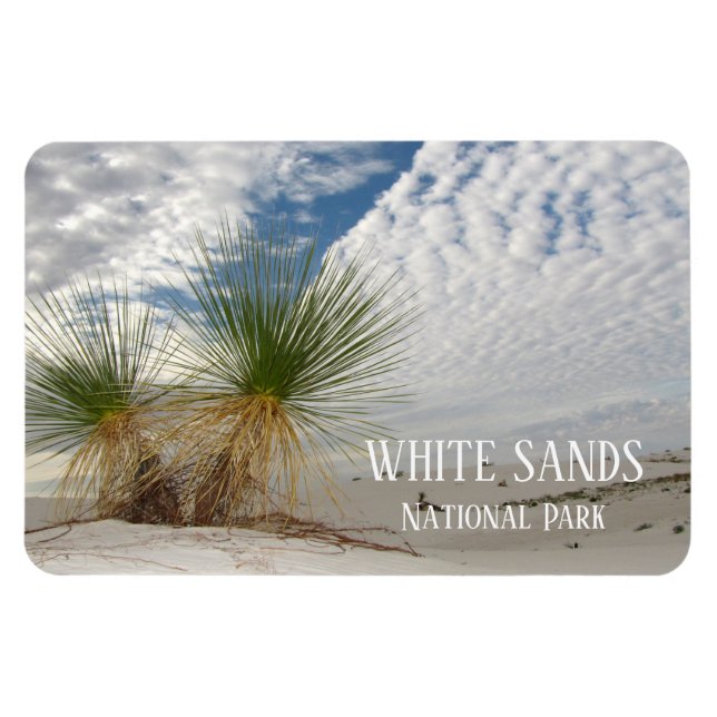 Ímã Twin Yuccas, White Sands National Park (Horizontal)