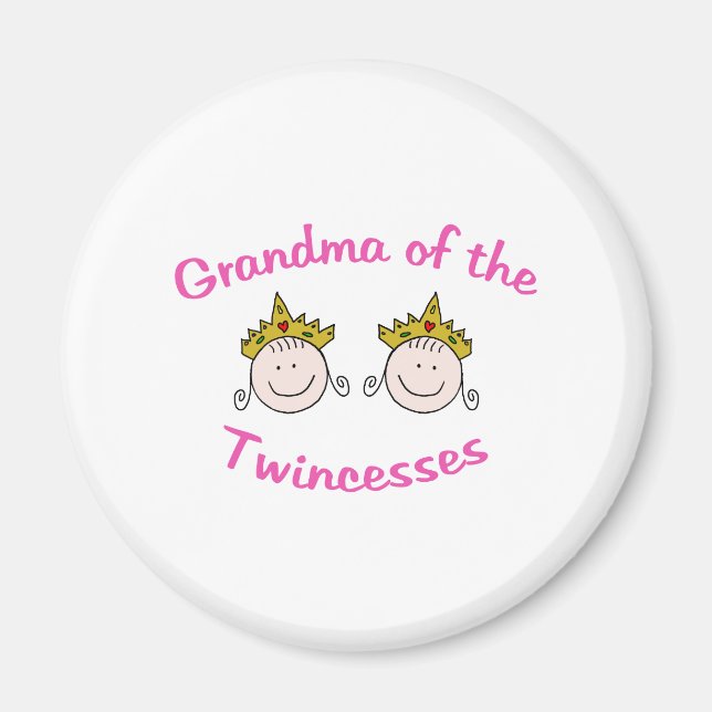 Imã Twincess Avó (Frente)