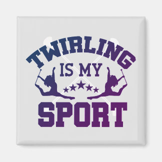 Imã Twirling é o meu esporte
