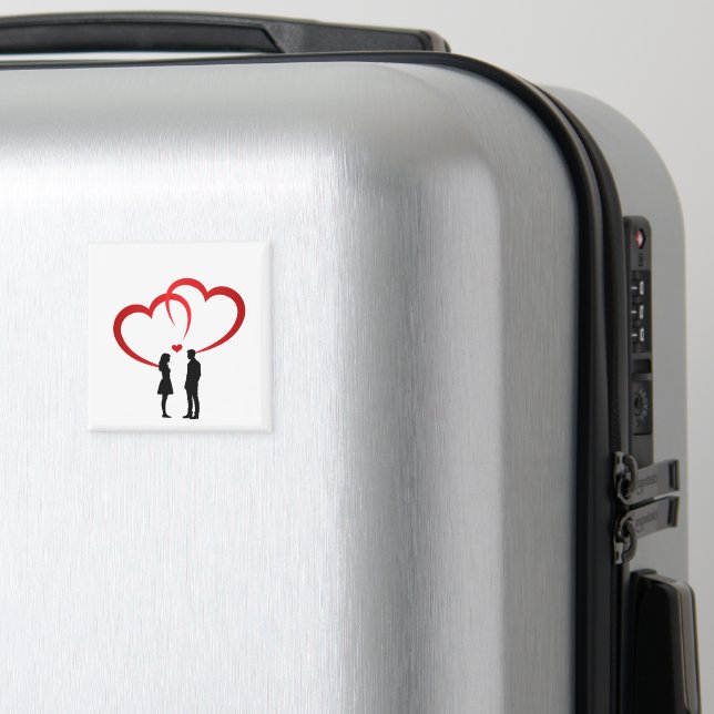 Imã Two In Love Magnet (In Situ (Luggage))