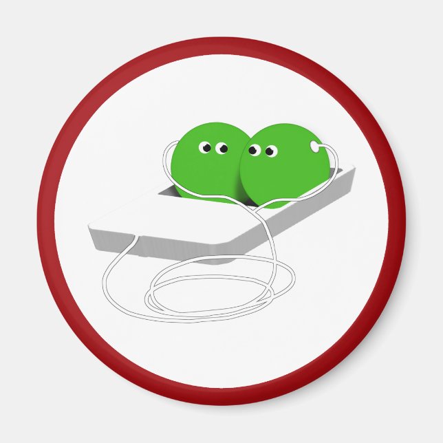 Imã Two Peas in a Pod (Frente)