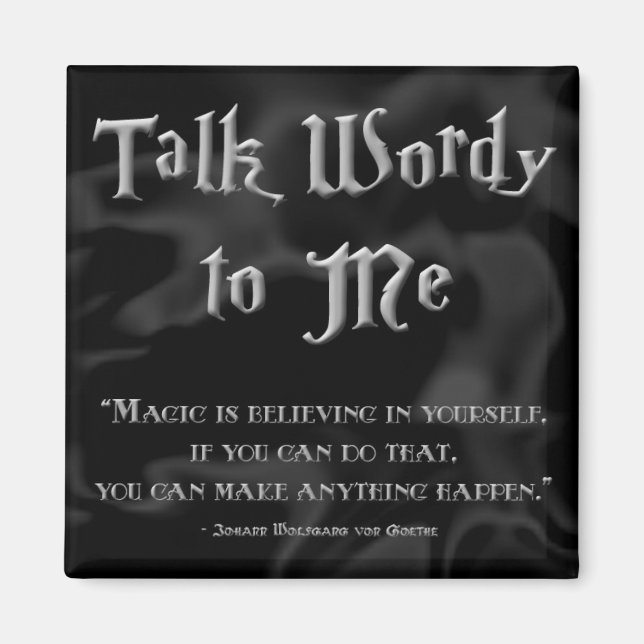 Imã TWtM Magic Goethe Magnet (Frente)