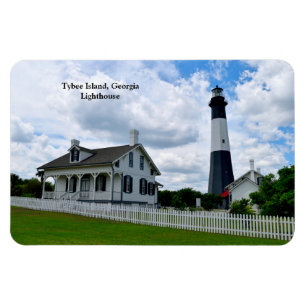 Ímã Tybee Island, Georgia Lighthouse 
