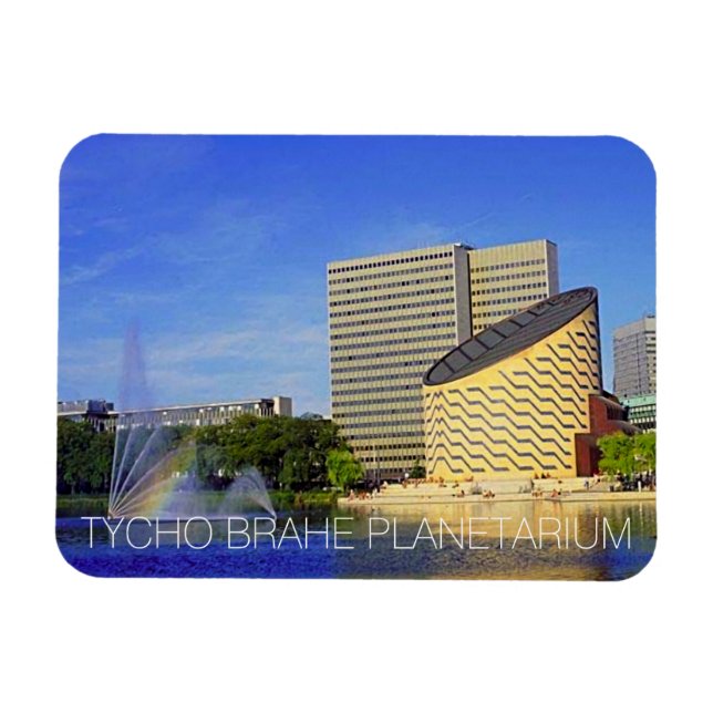 Ímã Tyco Brahe Planetarium Copenhaga (Horizontal)