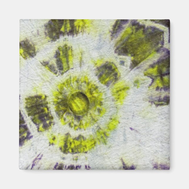 Imã Tye Dye Composition #3 por Michael Moffa (Frente)