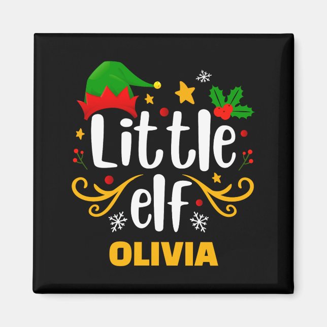 Imã Tygraphy Little Elf Fun Family Matching  (Frente)