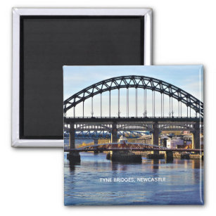 Imã Tyne Bridges, Newcastle upon Tyne, Inglaterra