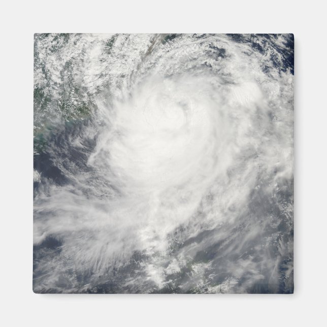 Imã Typhoon Morakot sobre Taiwan (Frente)