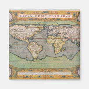 Imã Typus Orbis Terrarum, mapa do mundo