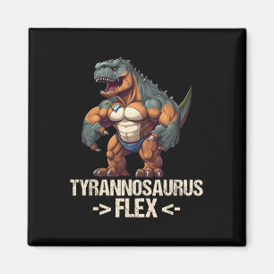 Imã Tyrannosaurus Flex Malhação Gym Funny