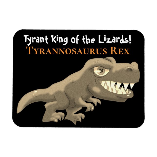 Ímã Tyrannosaurus Rex (Horizontal)