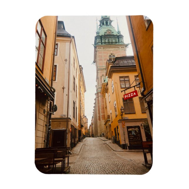 Ímã Tyska Brinken, Gamla Stan, Old Town, Stockholm (Vertical)