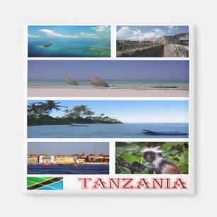 Imã TZ - Tanzânia - Colagem de Mosaico