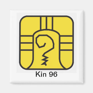 Imã Tzolkin Guerreiro Amarelo Kin 96
