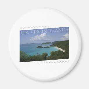 Imã U.S. Virgin Islands - baía do tronco de St John