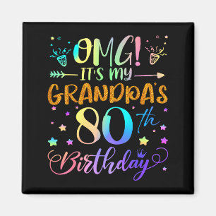 Imã Uau É o 80º Aniversário do Meu Avô Doce 80 Anos D