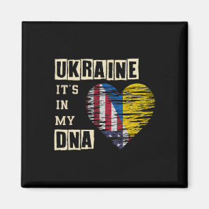 Imã Ucrânia Está No Meu Dna Cores De Apoio Ucraniano E