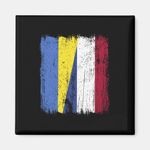 Imã Ucrânia Holanda Meia Bandeira Herança Ucraniana Ho