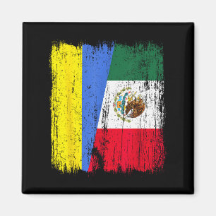 Imã Ucrânia México Meia Bandeira Herança Ucraniana Mex