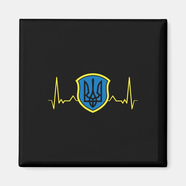 Imã Ucrânia Ucranianos Ucraniano Kiev Trysub Bandeira  (Frente)