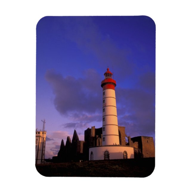 Ímã UE, França, Bretanha, Finistere, St. Mathieu, (Vertical)