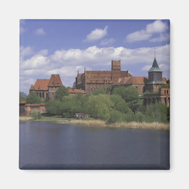 Imã UE, Polônia, Pomerânia, Malbork. Europa's (Frente)
