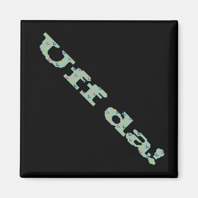 Imã Uff da! (Frente)