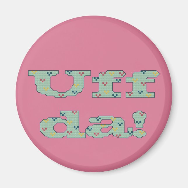 Imã Uff da! Íman (Frente)