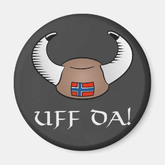 Imã Uff Da! Viking Hat