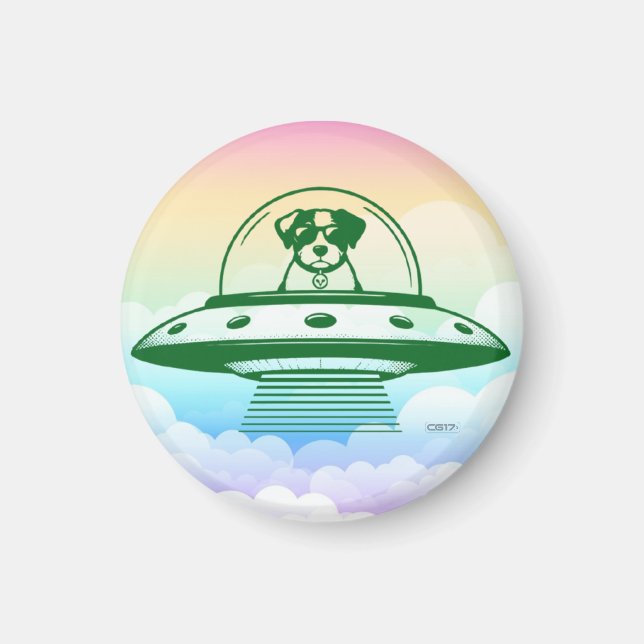 IMÃ UFO PETS (Frente)