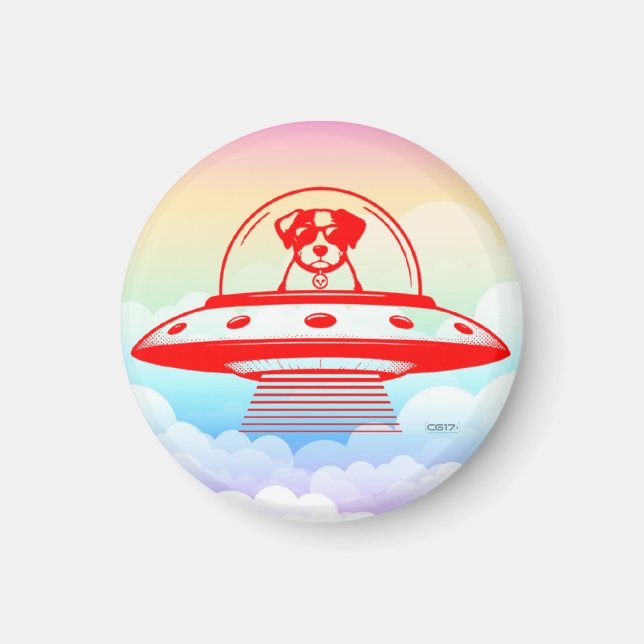 IMÃ UFO PETS (Frente)