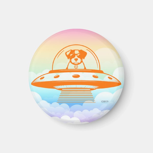 IMÃ UFO PETS (Frente)