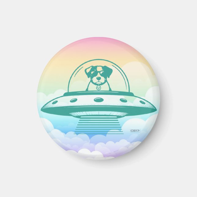 IMÃ UFO PETS (Frente)