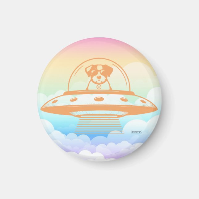 IMÃ UFO PETS (Frente)