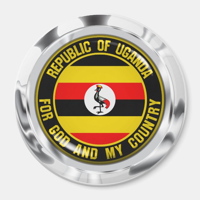 Imã Uganda Round Emblem (Frente)