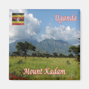 Imã UGANDA zUG009, Monte Kadam, África, geladeira