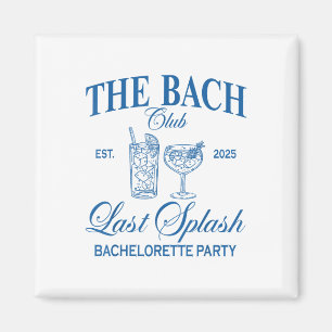 Imã Última Bachelorette Splash Beach do Bach Club 2025